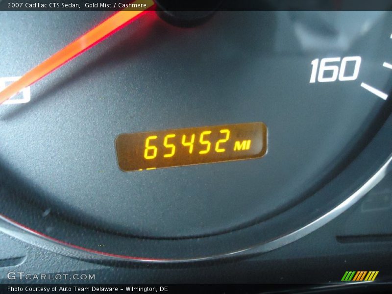 Gold Mist / Cashmere 2007 Cadillac CTS Sedan