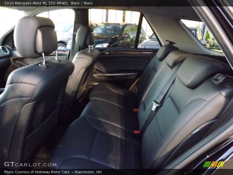 Black / Black 2010 Mercedes-Benz ML 350 4Matic