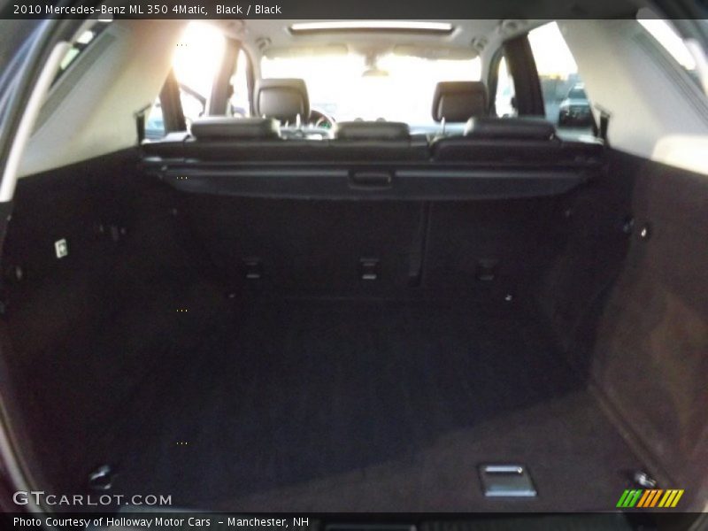 Black / Black 2010 Mercedes-Benz ML 350 4Matic