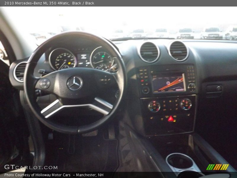 Black / Black 2010 Mercedes-Benz ML 350 4Matic