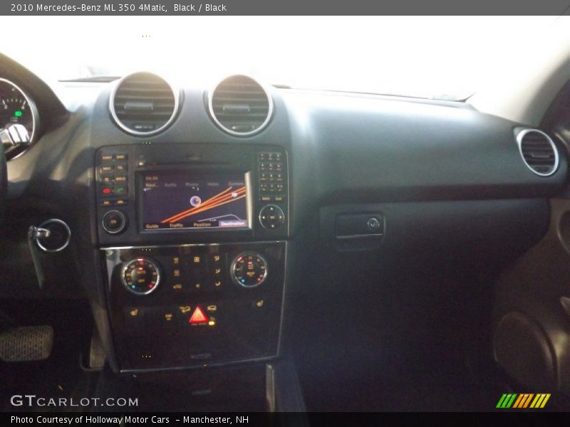 Black / Black 2010 Mercedes-Benz ML 350 4Matic