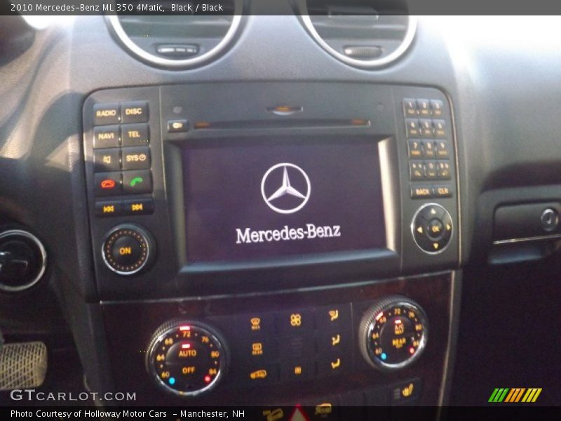 Black / Black 2010 Mercedes-Benz ML 350 4Matic