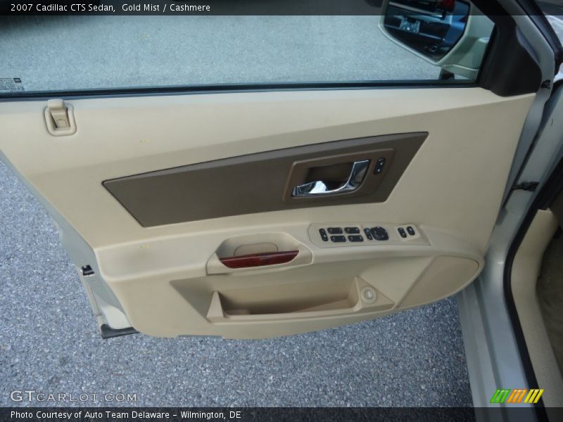 Gold Mist / Cashmere 2007 Cadillac CTS Sedan