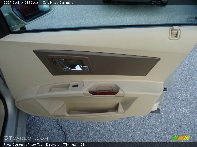 Gold Mist / Cashmere 2007 Cadillac CTS Sedan