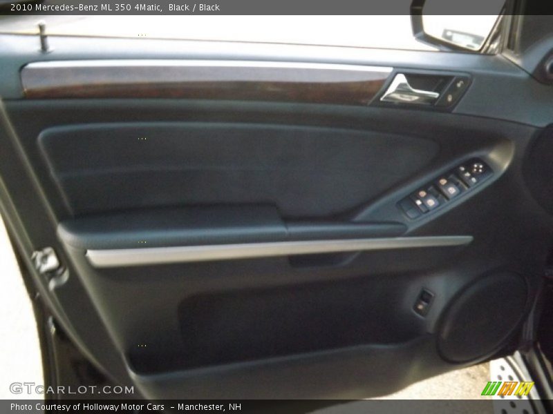 Black / Black 2010 Mercedes-Benz ML 350 4Matic