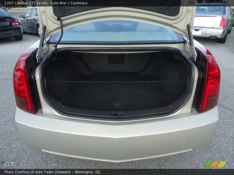 Gold Mist / Cashmere 2007 Cadillac CTS Sedan