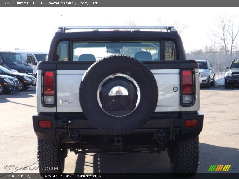 Pewter Metallic / Ebony Black 2007 Hummer H2 SUT