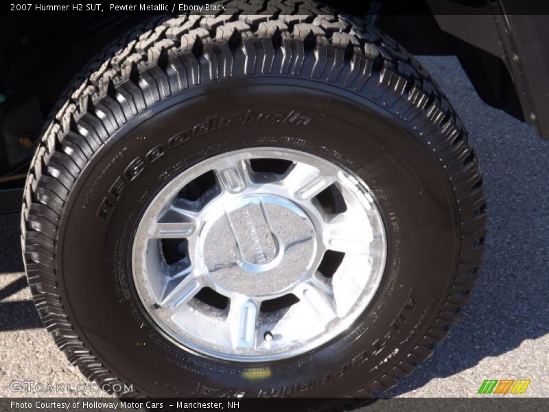 Pewter Metallic / Ebony Black 2007 Hummer H2 SUT
