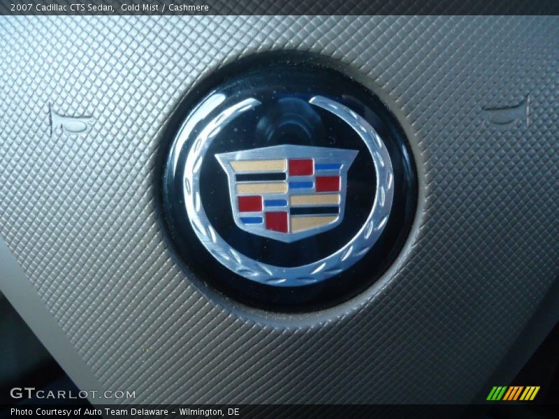 Gold Mist / Cashmere 2007 Cadillac CTS Sedan