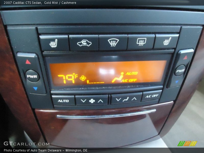 Gold Mist / Cashmere 2007 Cadillac CTS Sedan