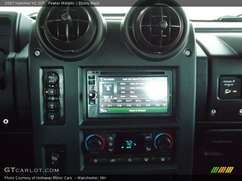 Pewter Metallic / Ebony Black 2007 Hummer H2 SUT