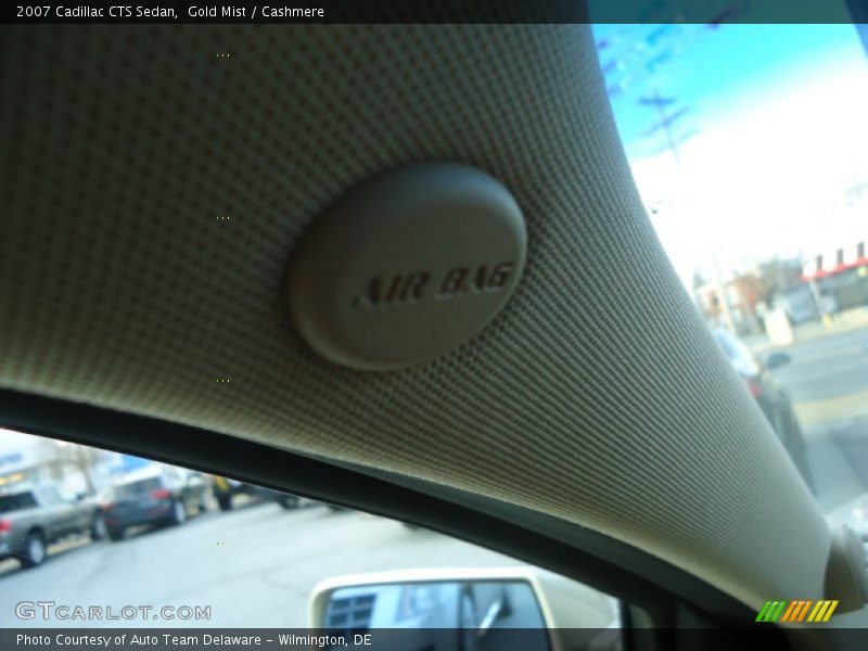 Gold Mist / Cashmere 2007 Cadillac CTS Sedan