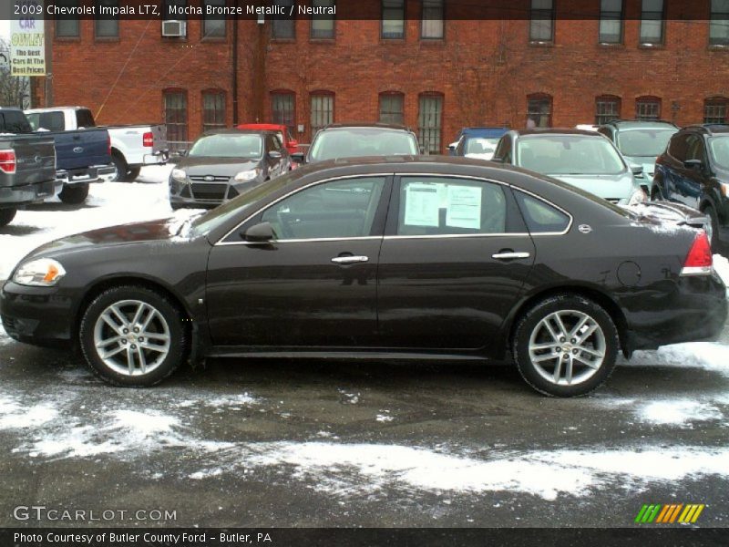 Mocha Bronze Metallic / Neutral 2009 Chevrolet Impala LTZ