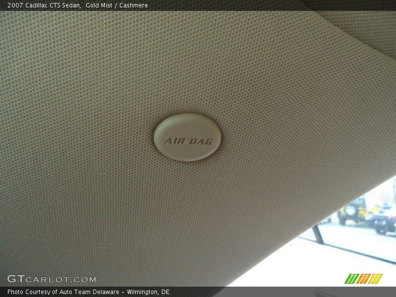 Gold Mist / Cashmere 2007 Cadillac CTS Sedan