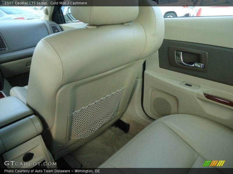 Gold Mist / Cashmere 2007 Cadillac CTS Sedan