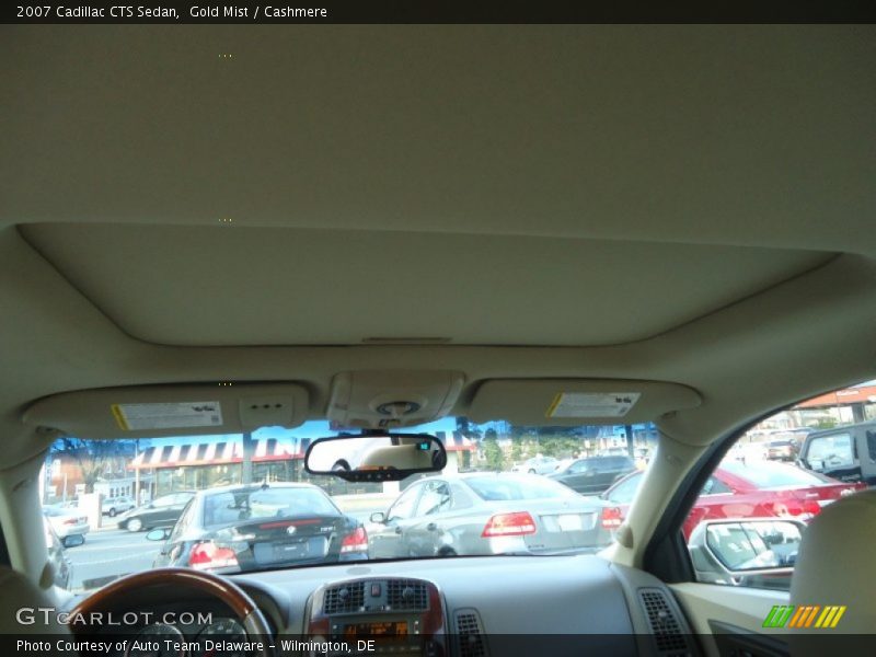 Gold Mist / Cashmere 2007 Cadillac CTS Sedan
