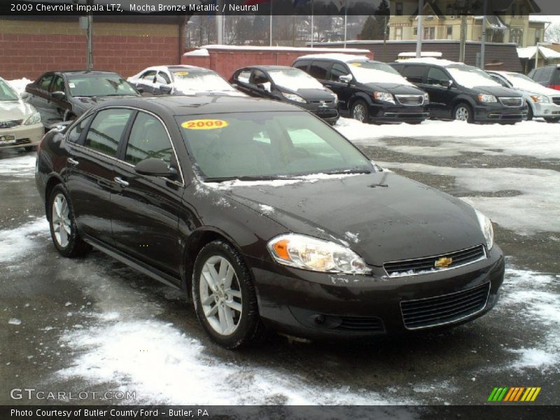 Mocha Bronze Metallic / Neutral 2009 Chevrolet Impala LTZ