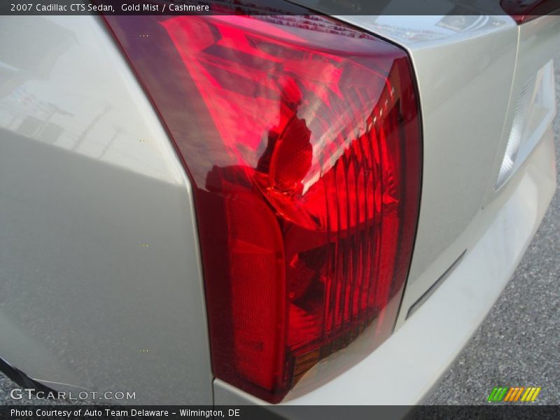 Gold Mist / Cashmere 2007 Cadillac CTS Sedan