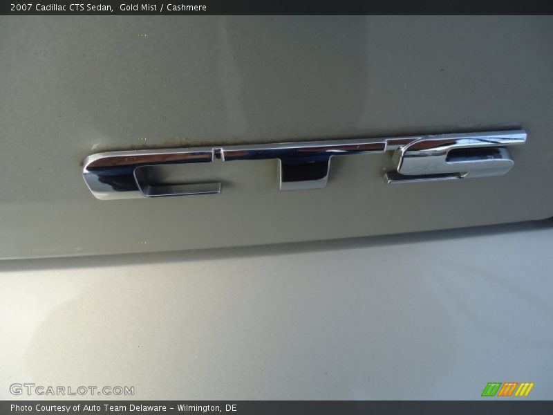 Gold Mist / Cashmere 2007 Cadillac CTS Sedan