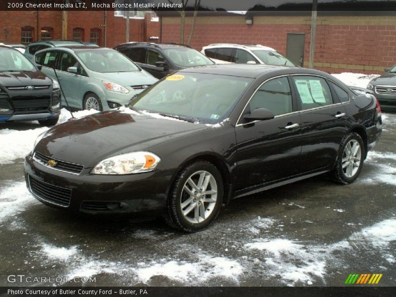 Mocha Bronze Metallic / Neutral 2009 Chevrolet Impala LTZ