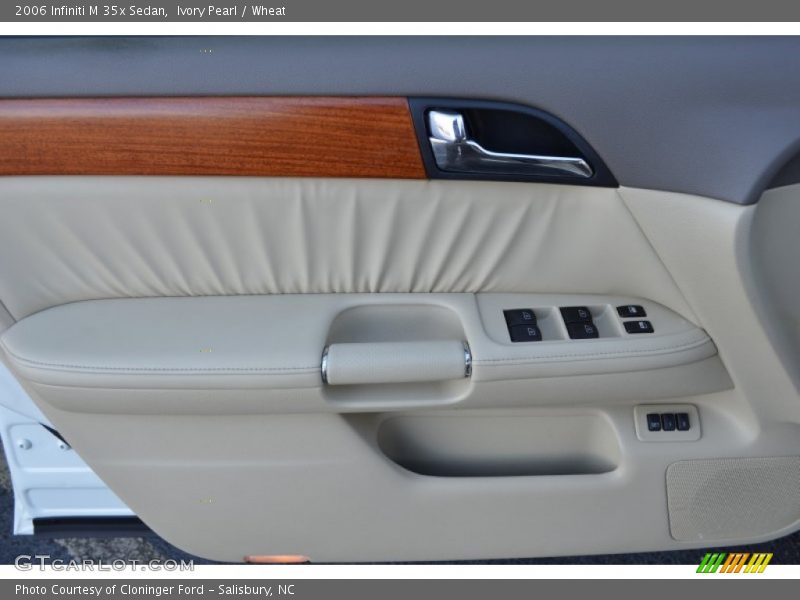 Ivory Pearl / Wheat 2006 Infiniti M 35x Sedan