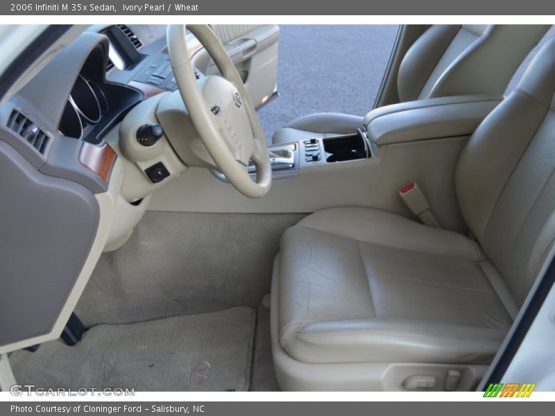 Ivory Pearl / Wheat 2006 Infiniti M 35x Sedan