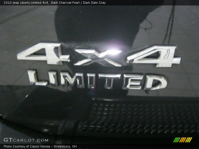 Dark Charcoal Pearl / Dark Slate Gray 2010 Jeep Liberty Limited 4x4