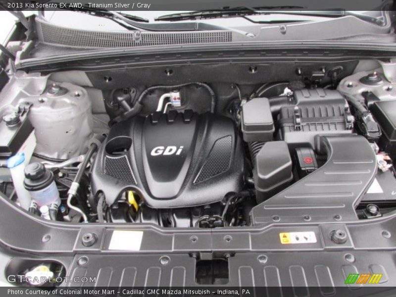 2013 Sorento EX AWD Engine - 2.4 Liter DOHC 16-Valve Dual CVVT 4 Cylinder