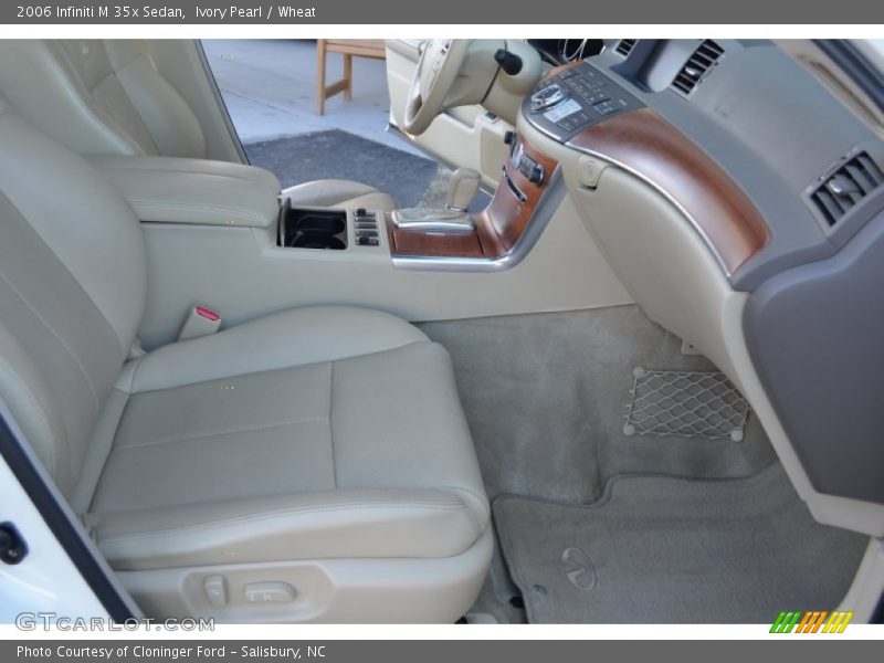 Ivory Pearl / Wheat 2006 Infiniti M 35x Sedan