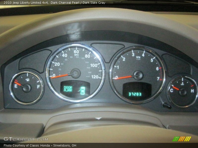 Dark Charcoal Pearl / Dark Slate Gray 2010 Jeep Liberty Limited 4x4