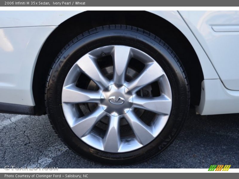 Ivory Pearl / Wheat 2006 Infiniti M 35x Sedan