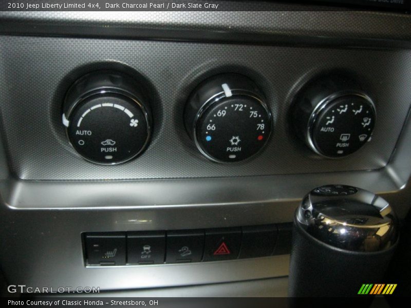 Dark Charcoal Pearl / Dark Slate Gray 2010 Jeep Liberty Limited 4x4
