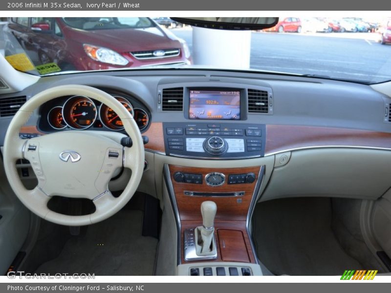 Ivory Pearl / Wheat 2006 Infiniti M 35x Sedan