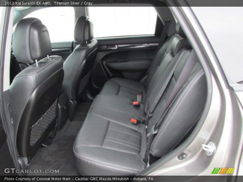 Rear Seat of 2013 Sorento EX AWD