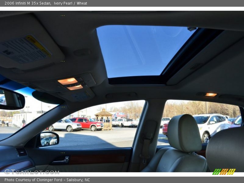 Ivory Pearl / Wheat 2006 Infiniti M 35x Sedan