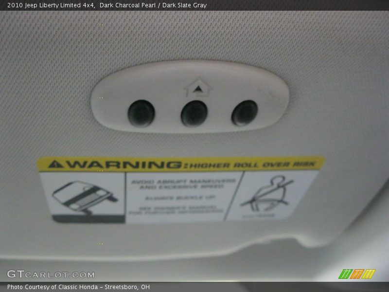 Dark Charcoal Pearl / Dark Slate Gray 2010 Jeep Liberty Limited 4x4
