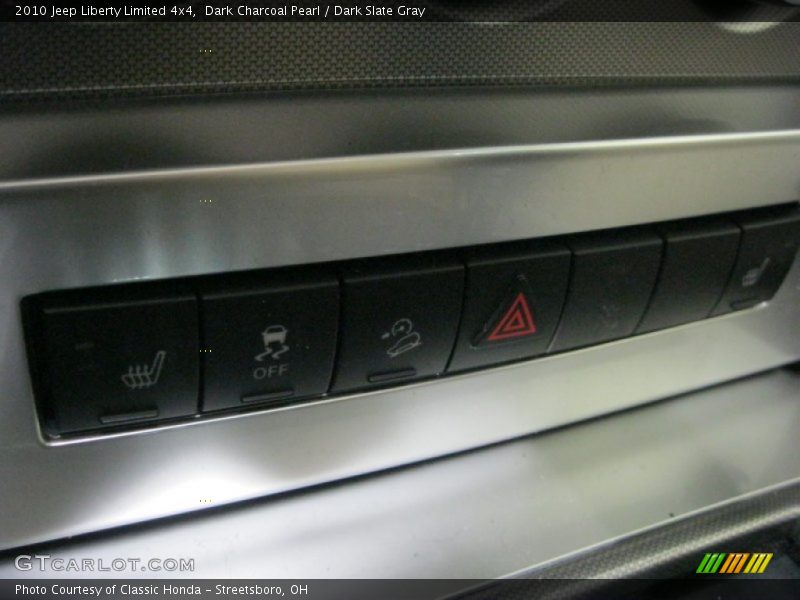 Dark Charcoal Pearl / Dark Slate Gray 2010 Jeep Liberty Limited 4x4