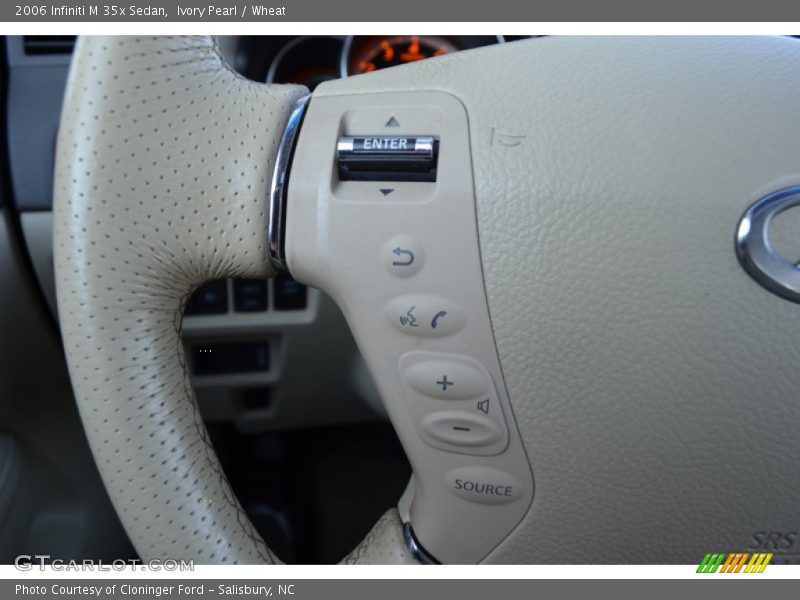 Ivory Pearl / Wheat 2006 Infiniti M 35x Sedan
