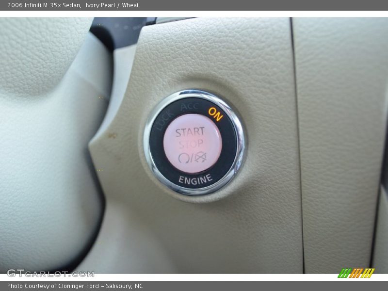 Ivory Pearl / Wheat 2006 Infiniti M 35x Sedan