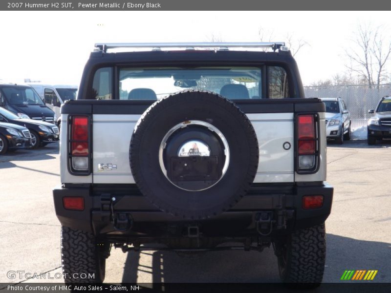 Pewter Metallic / Ebony Black 2007 Hummer H2 SUT