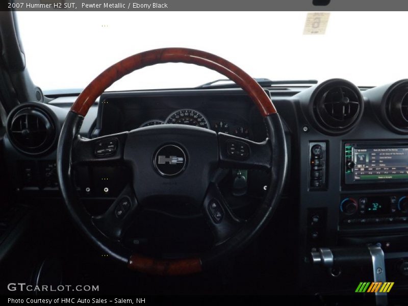 Pewter Metallic / Ebony Black 2007 Hummer H2 SUT