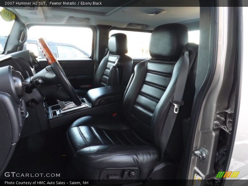 Pewter Metallic / Ebony Black 2007 Hummer H2 SUT