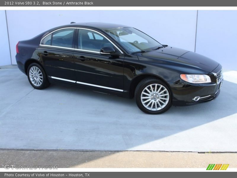 Black Stone / Anthracite Black 2012 Volvo S80 3.2