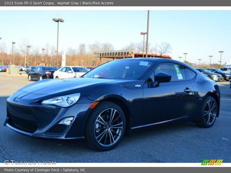 Asphalt Gray / Black/Red Accents 2013 Scion FR-S Sport Coupe