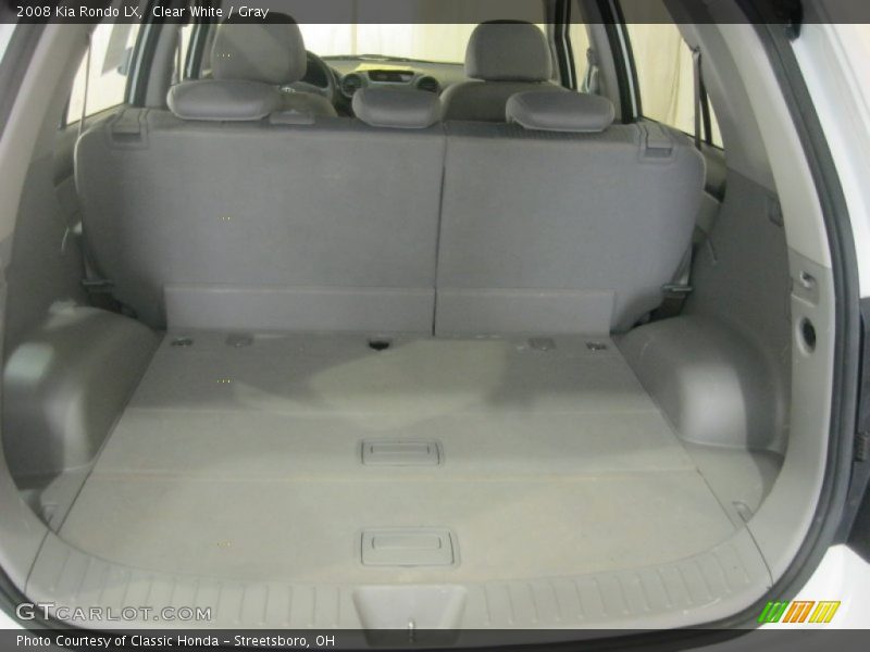 Clear White / Gray 2008 Kia Rondo LX