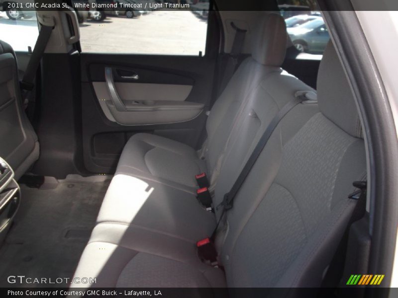 White Diamond Tintcoat / Light Titanium 2011 GMC Acadia SL