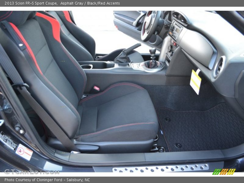 Asphalt Gray / Black/Red Accents 2013 Scion FR-S Sport Coupe