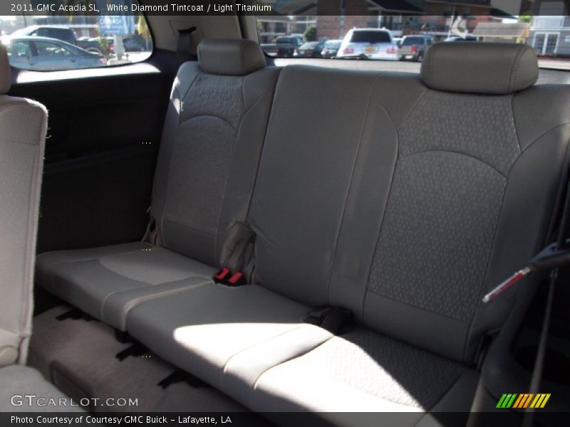 White Diamond Tintcoat / Light Titanium 2011 GMC Acadia SL