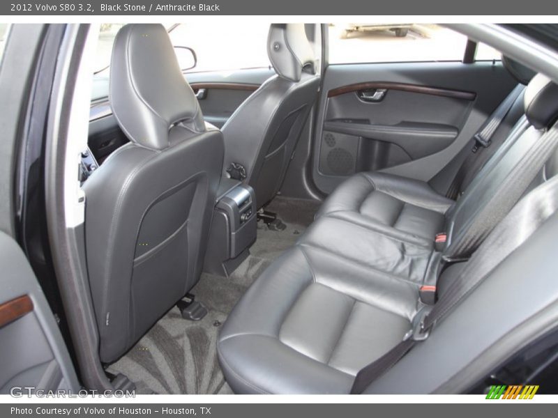 Rear Seat of 2012 S80 3.2