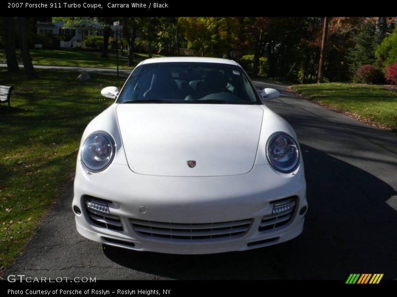 Carrara White / Black 2007 Porsche 911 Turbo Coupe